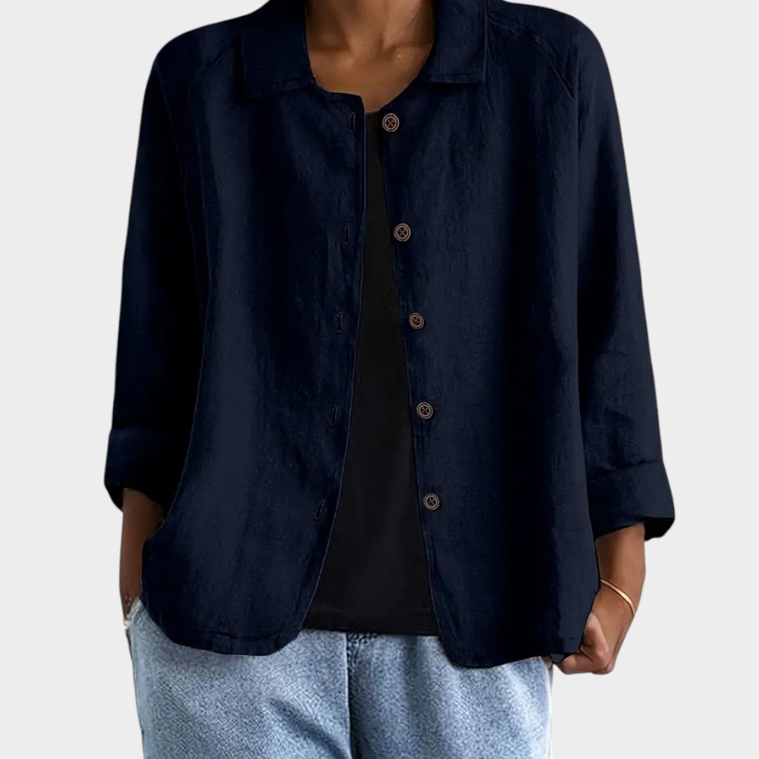 Sofia — Linen Jacket