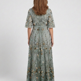Isabelle — Maxi Dress with a V-Neckline