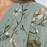 Isabelle — Maxi Dress with a V-Neckline