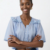 Marais — Ruffle Blouse
