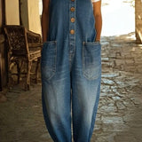 Primrose — Vintage Denim Jumpsuit