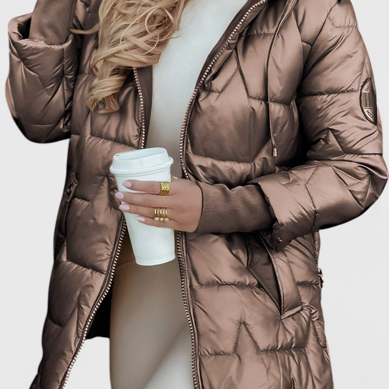 Marcella — Cosy Hooded Insulated Coat