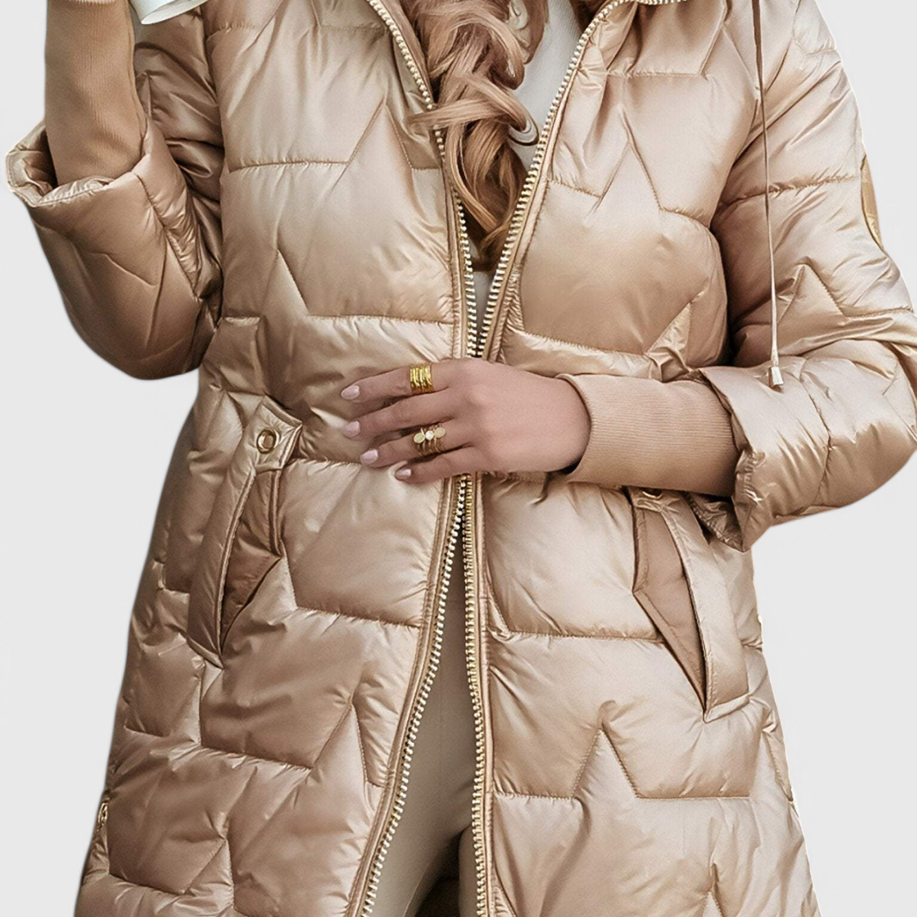 Marcella — Cosy Hooded Insulated Coat