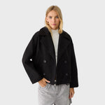 Kate — Short Double-Breasted Blazer Coat