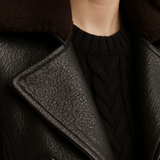 LENA | Leather Coat