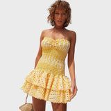Hermione — Sleeveless Ruffle Dress