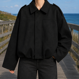 Bernadette-Skye — Suede Bomber Jacket