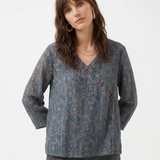 Kaien — Crosswrap Blouse