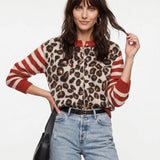 Chloé — Leopard Print Cardigan