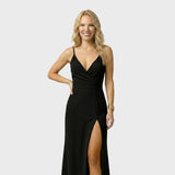 Lily — Evening Dress with a High Slit