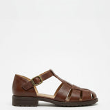 June — Leather Sandals