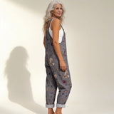 Petra — Printed Wide-Leg Jumpsuit