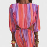 Hazel — Elegant Cut-Out Dress