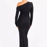 Ivy — Long Shimmer Dress