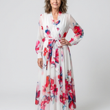 Alicia — Long-Sleeve Floral Maxi Dress