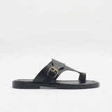 Selina — Buckle Leather Sandals