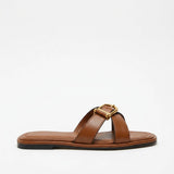 Ottilie — Cut-Out Leather Sandals