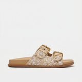 Constance — Buckle Leather Sandals