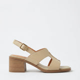 Marina — Heeled Leather Sandals