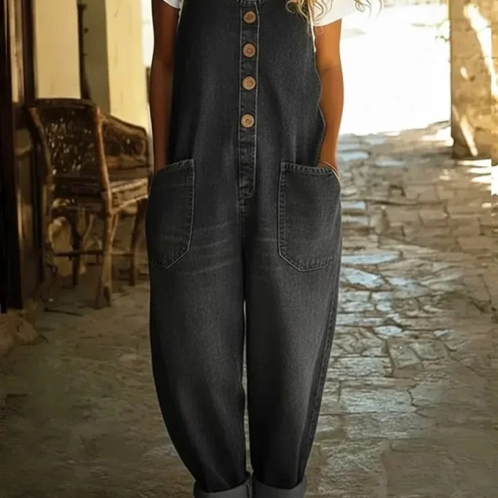 Primrose — Vintage Denim Jumpsuit