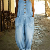 Primrose — Vintage Denim Jumpsuit