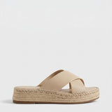 Coralie — Platform Leather Sandals