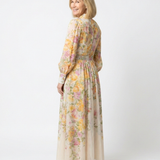 Ailsa — Long-Sleeve Floral Maxi Dress