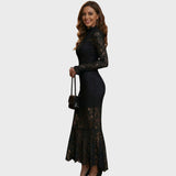 Natasha — Evening Dress with Lace Detailing