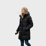 Saskia — Quilted Winter Coat with Fleece Lining