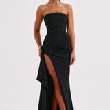 Isla — Long Strapless Dress